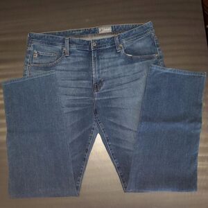 AG Adriano Goldschmied The Graduate tailored leg Denim 360 Blue Jeans size 36